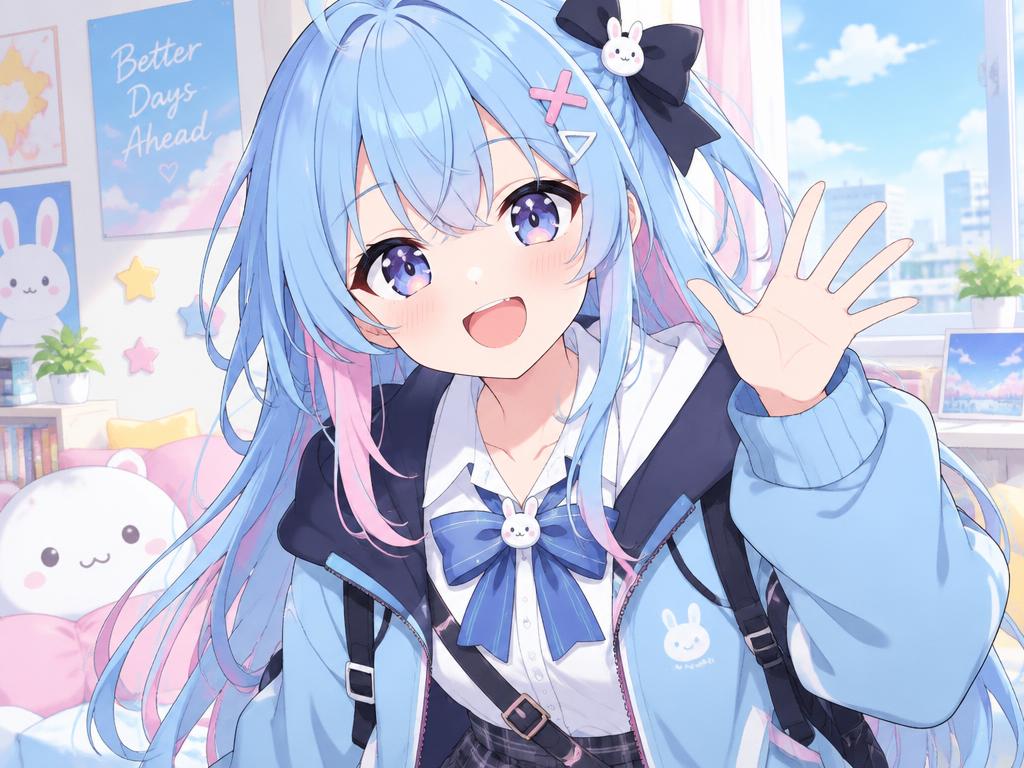 二次元アニメキャラ
